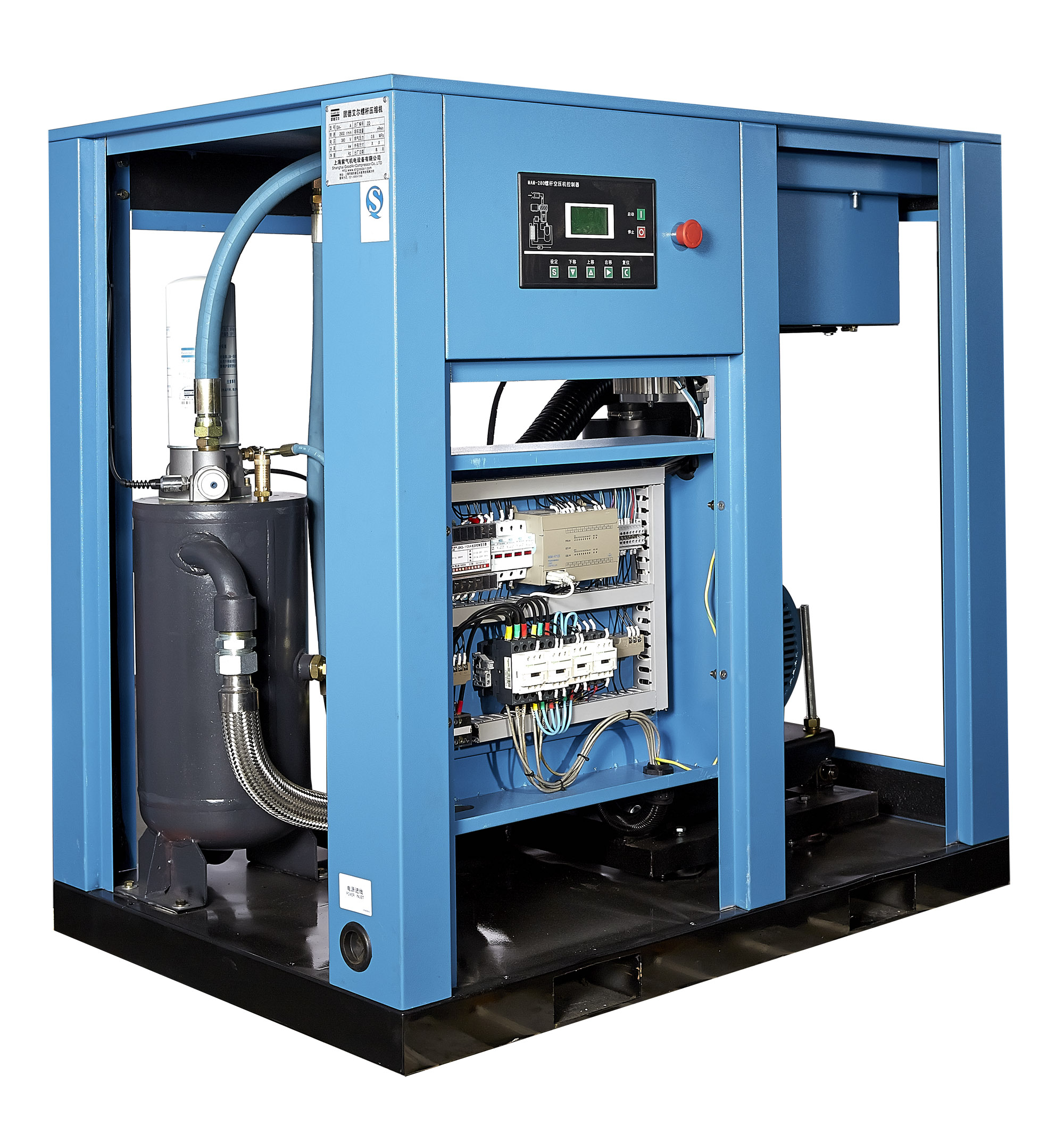 空压机的标示方法和技术参数